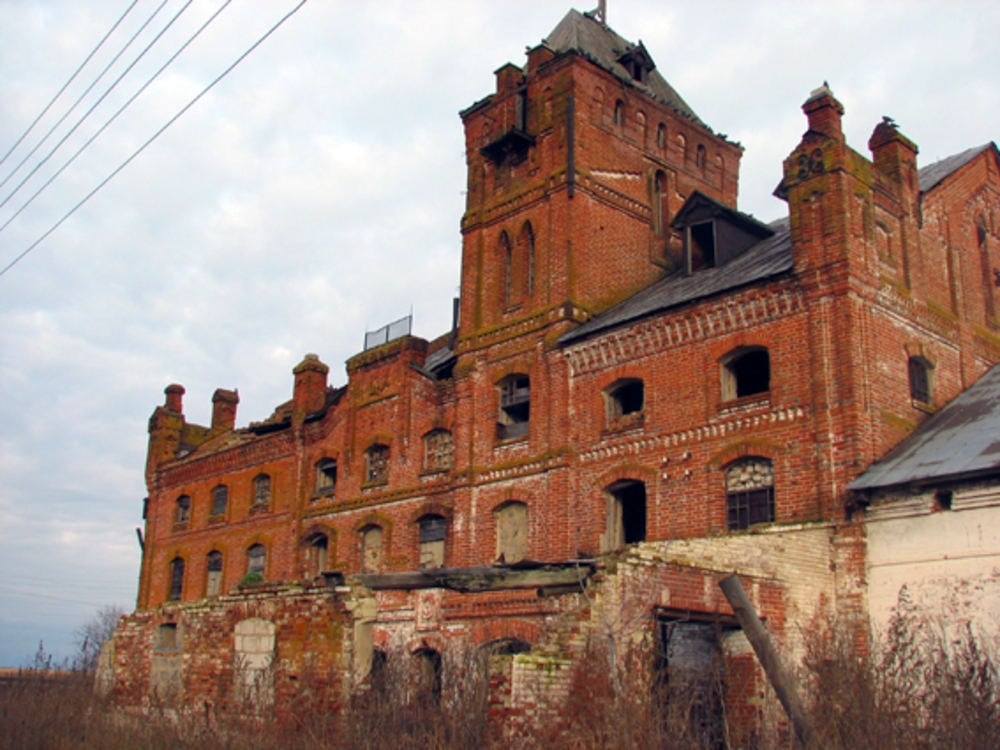 Заброшенные старые мельницы Саратовской области
