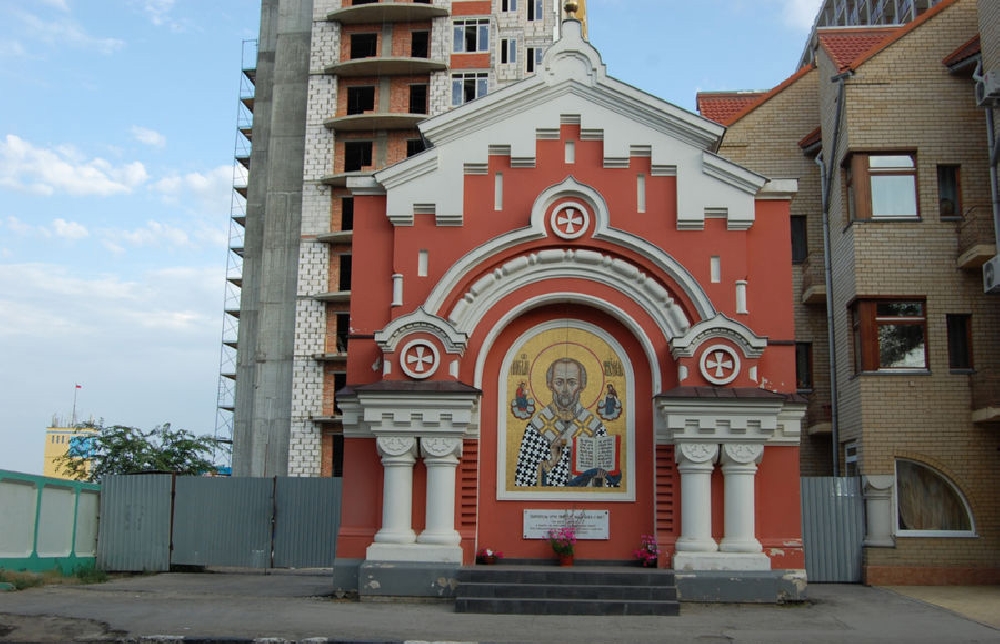 Арка святых врат Владимирской Никольской церкви