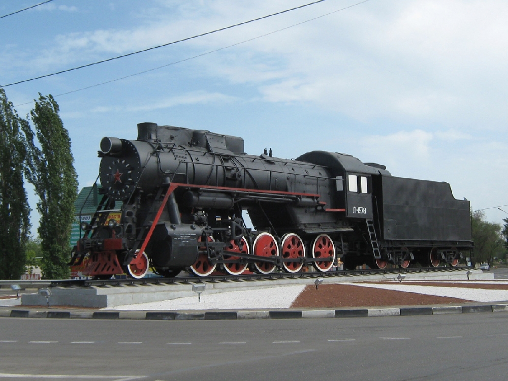 Памятник паровозу "Л-1578"