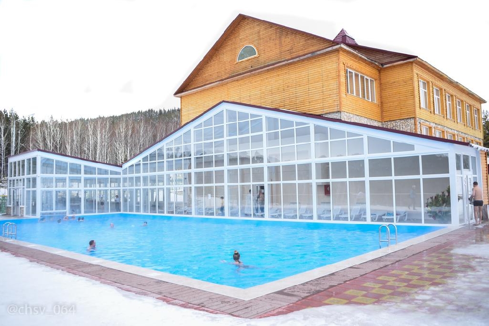 Открытый термальный бассейн "Черемшанские термы"