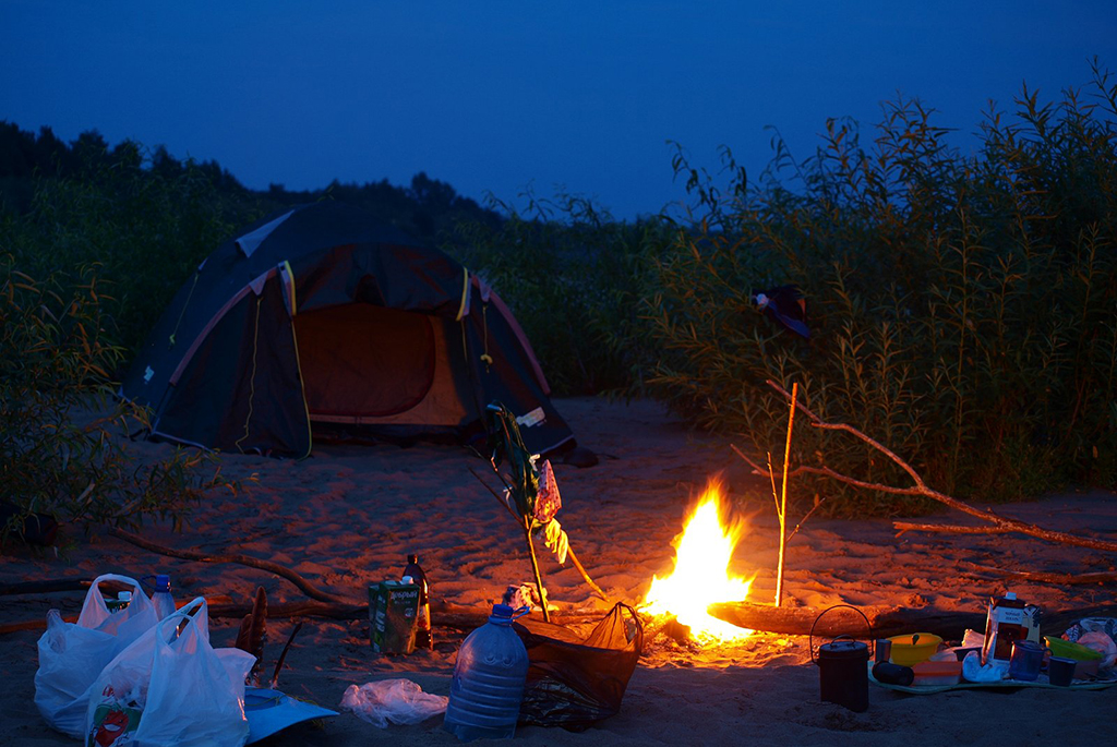 Рубрика Места для отдыха с палаткой
