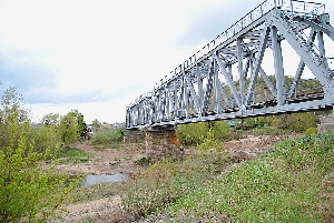 Железнодорожный мост через Медведицу 1895 года