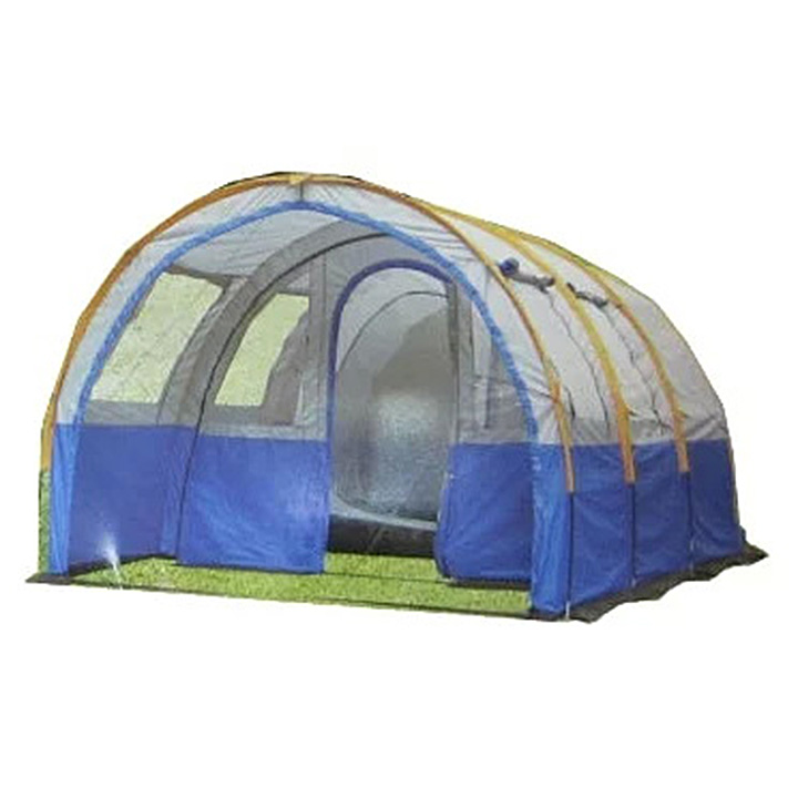 Палатка-дом кемпинговая четырехместная LANYU LY-1801 с двумя спальнями