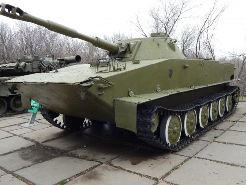 Плавающий танк ПТ-76 