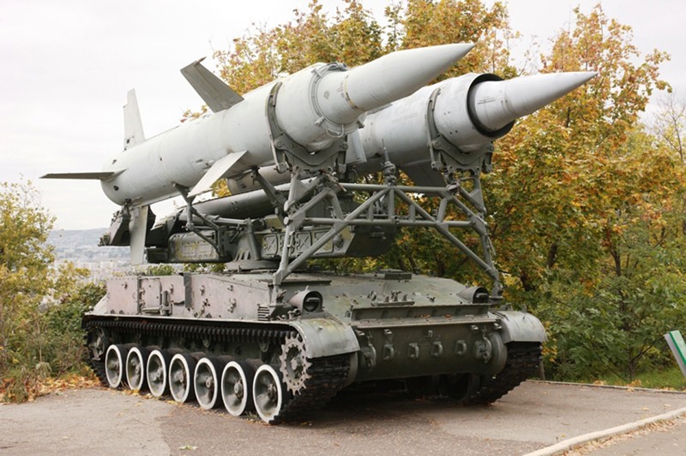 Пусковая установка 2П24 самоходного зенитного ракетного комплекса 2К11 «Круг»