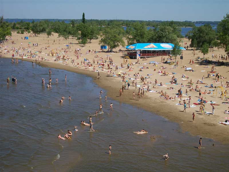 Саратовский городской пляж "Городские пески"