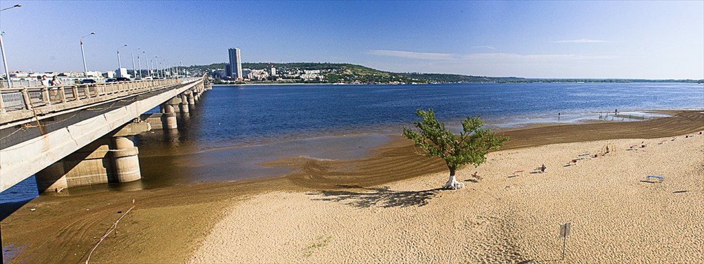 Саратовский городской пляж "Городские пески"