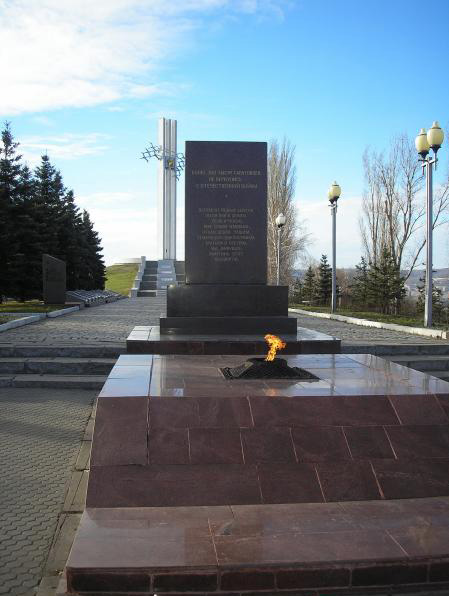 Памятник погибшим в Великой Отечественной войне