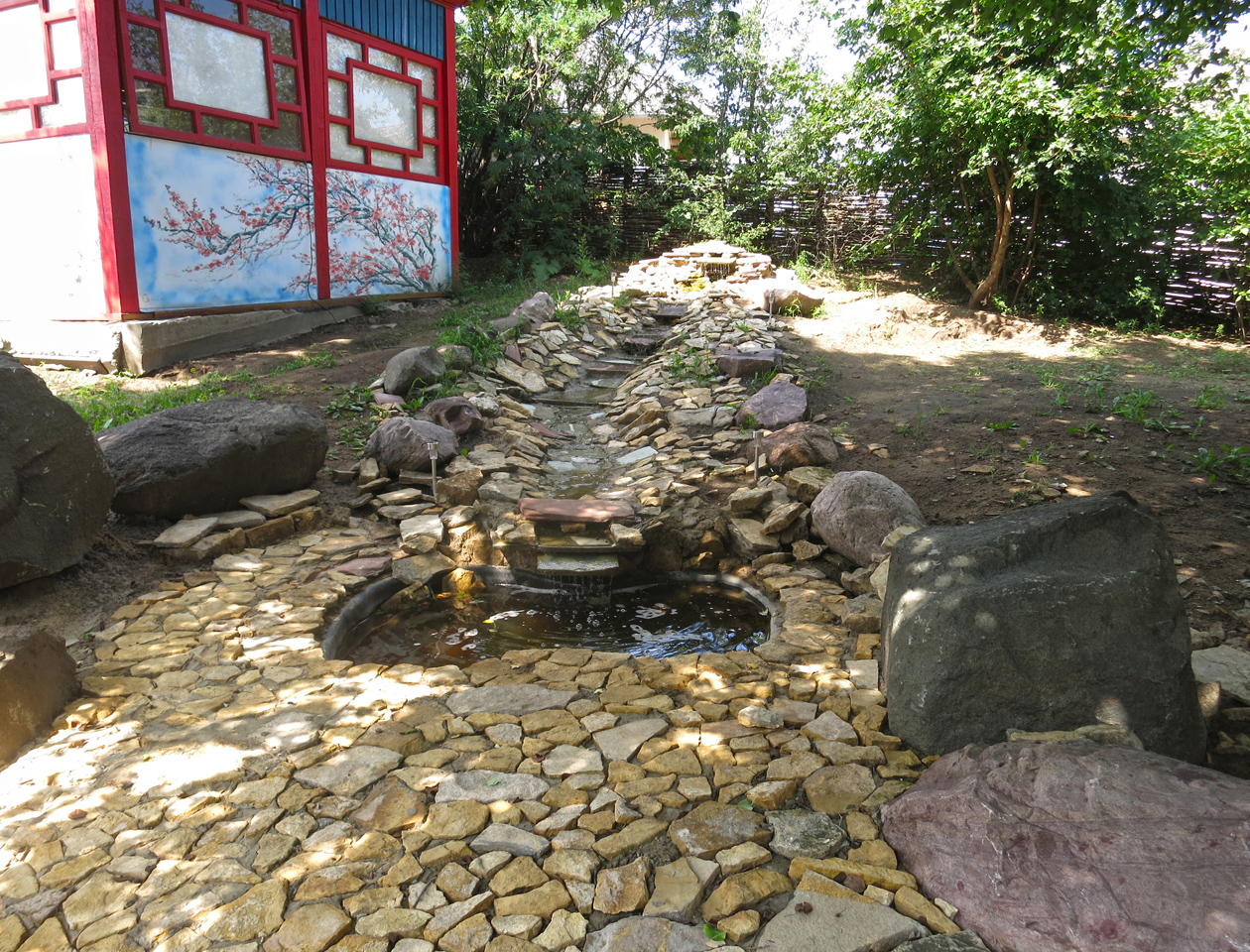 Корейский двор «Сад камней»