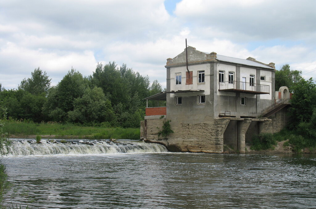 Бывшая Лысогорская гидроэлектростанция