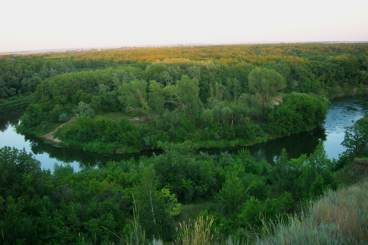 Район слияния рек Медведица и Карамыш