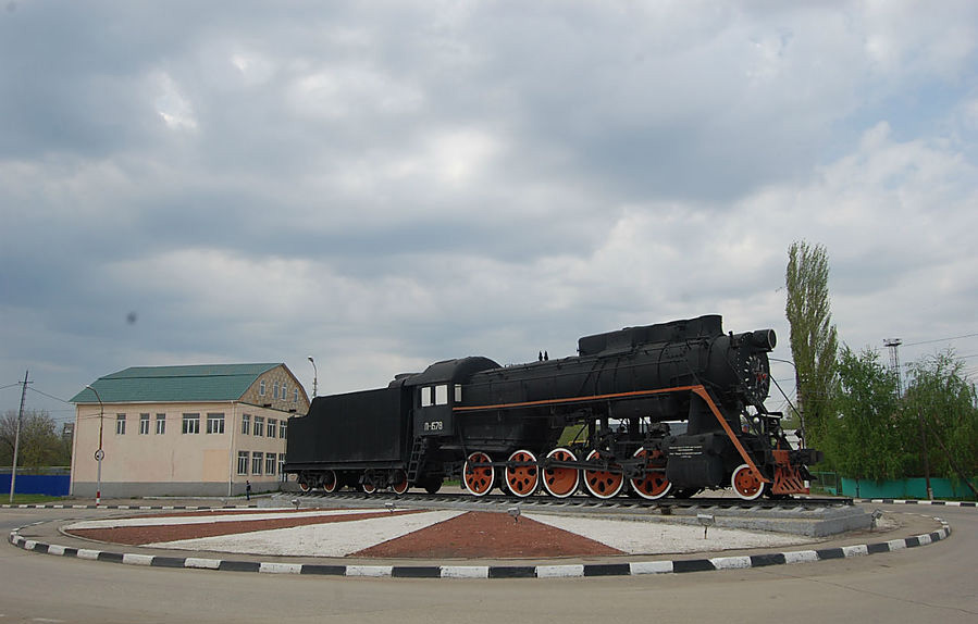 Памятник паровозу "Л-1578"