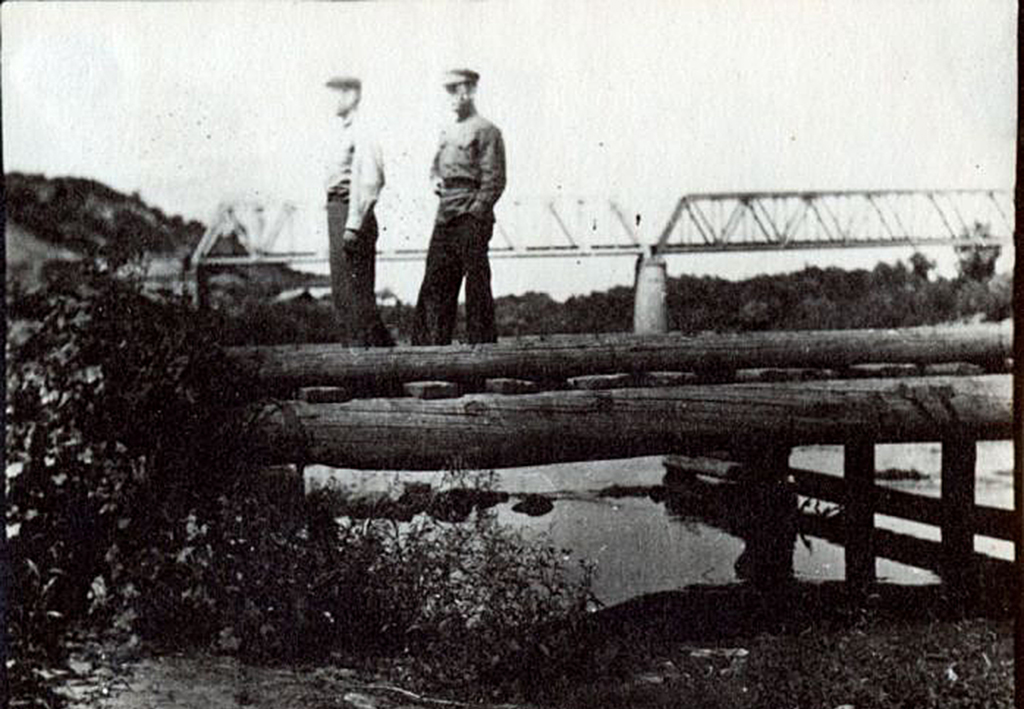 Железнодорожный мост через Медведицу 1895 года