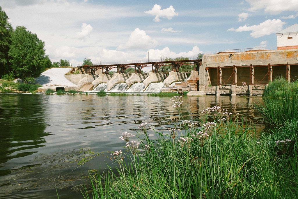 Красноярская ГЭС на Медведице