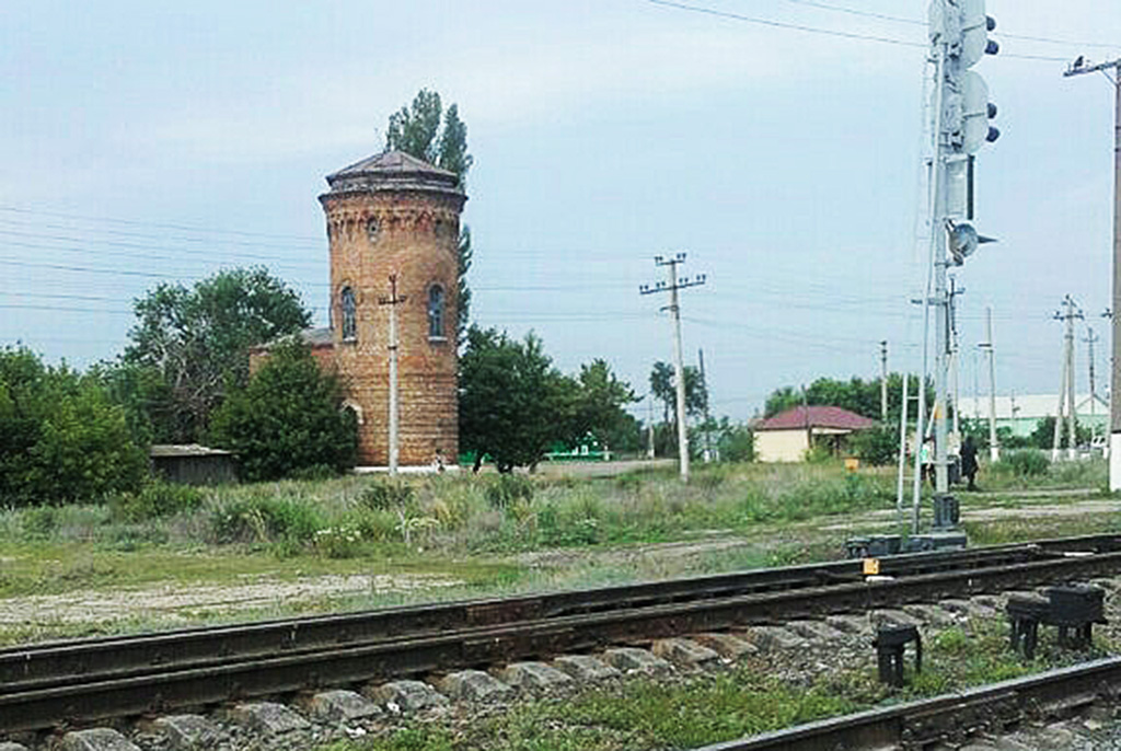 Водонапорная башня станция Урбах