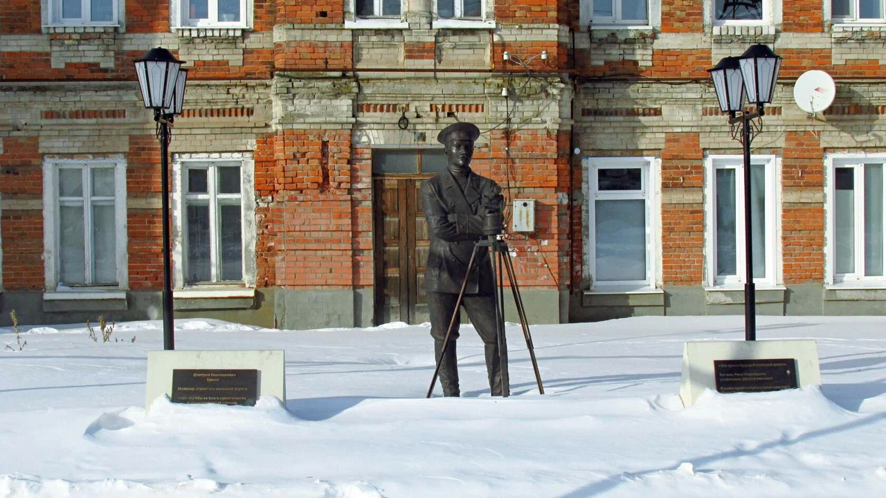 Памятник Д.Н.Ершову