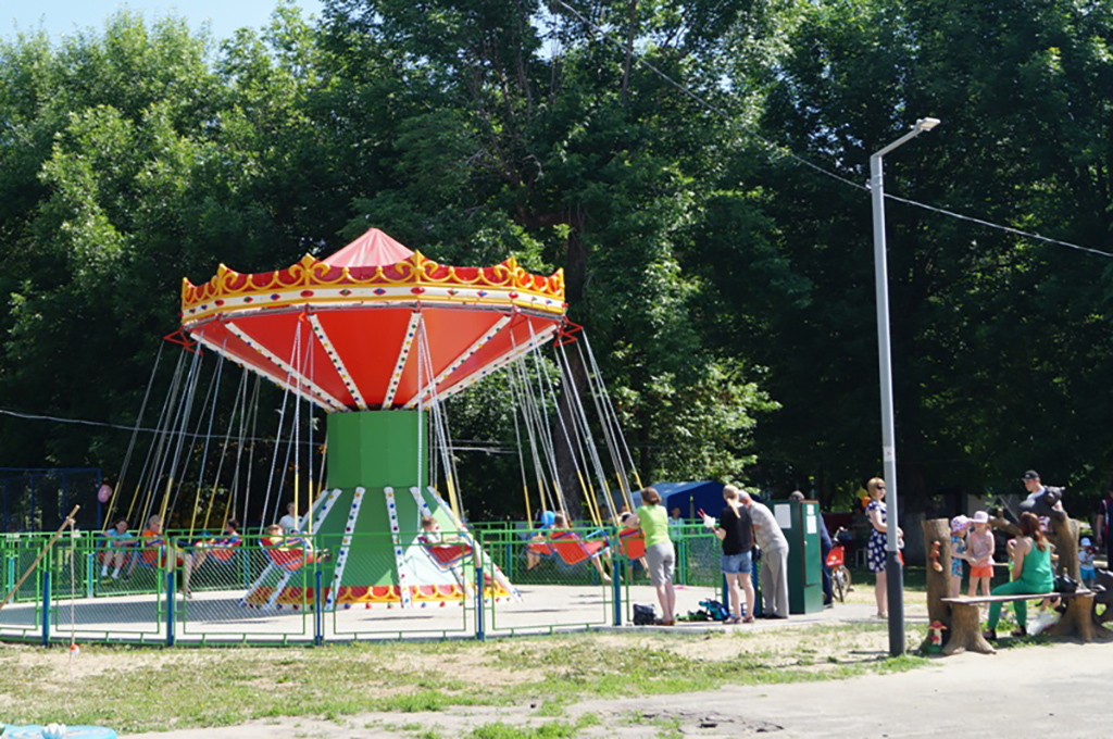 Городской парк культуры и отдыха г. Ртищево
