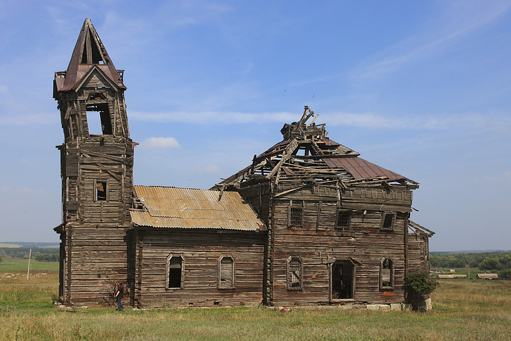 Деревянная церковь Михаила Архангела с. Новая Осиновка