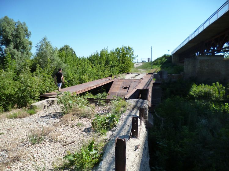 Остатки строительства железной дороги Саратов-Миллеровка