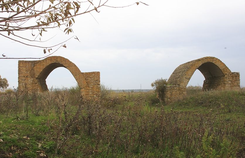 Остатки строительства железной дороги Саратов-Миллеровка